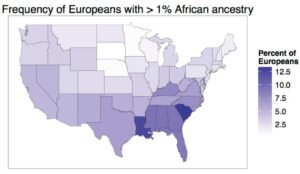 African Ancestry for Self-Identified Whites