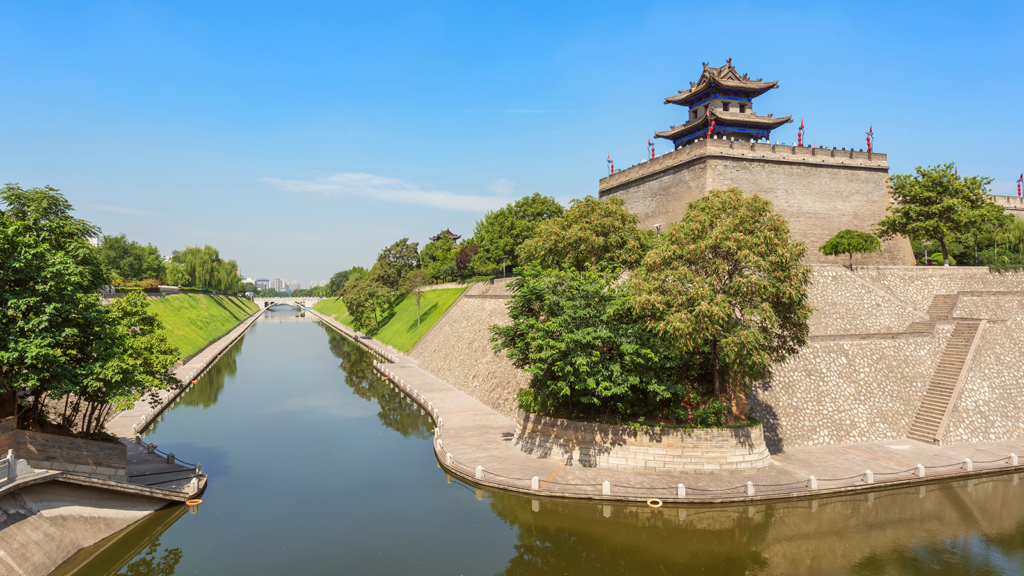 Photo of the ancient city of Changan from the Tang Dynasty.