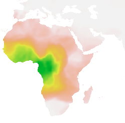 Image of L1 haplogroup migration patterns in sub-sarharan Africa